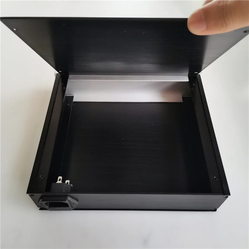 210*190*53mm อลูมิเนียมสำหรับ DIY CUSTOM AUDIO Passive Preamplifier Volume Controller กล่อง