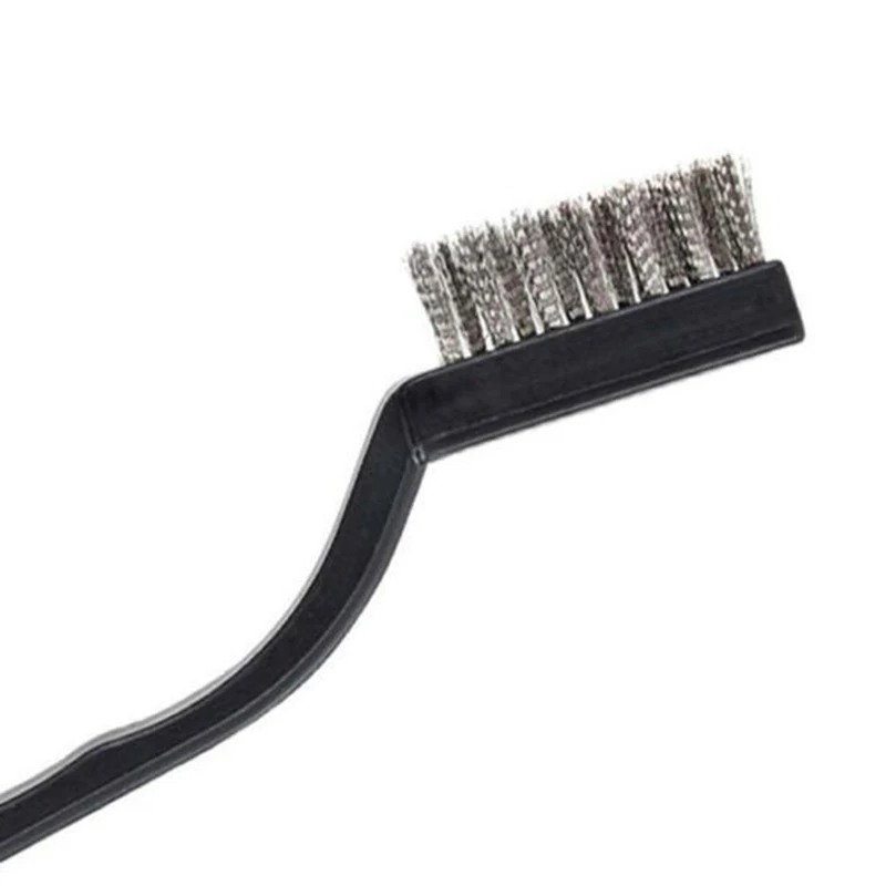 Imagem -06 - Mini Conjunto de Escovas de Limpeza de Metal Removedor de Ferrugem Escovas de Arame Pintura Faça Você Mesmo Limpeza de Remoção Polimento Detalhe de Ferramentas de Metal 12 Pcs Pcs