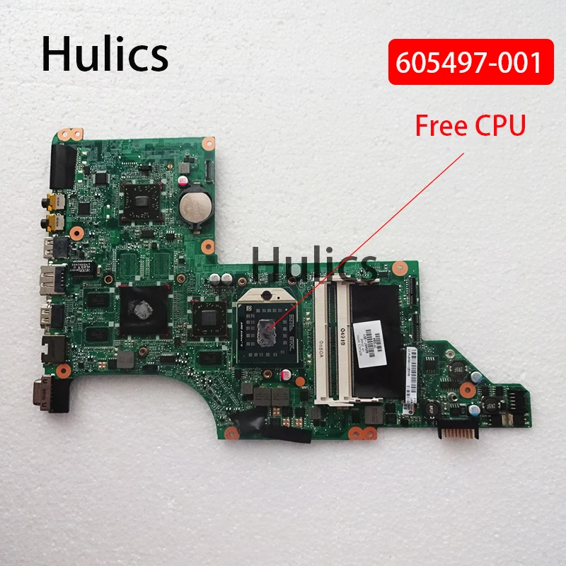 

Hulics Used 605497-001 For HP DV7 DV7-4000 Laptop Motherboard DA0LX8MB6D0 DA0LX8MB6D1 Main Board