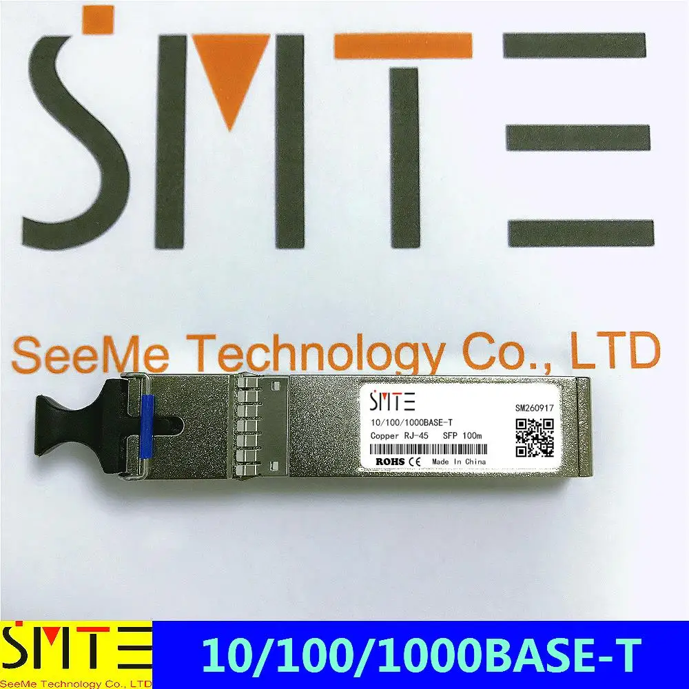 

Compatible with Extreme Networks 10065 10/100/1000BASE-T SFP Copper RJ-45 100m Transceiver Module SFP