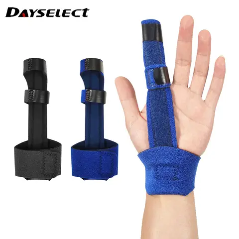1Pc Adjustable Finger Brace Trigger Finger Splint Straighten Broken Bent Fingers Thumbs Mallet Finger Splint Tenosynovitis
