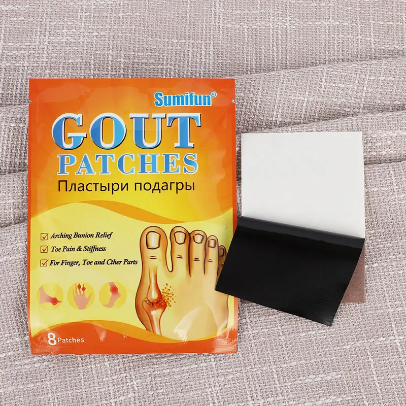 8/16/32/64pcs Foot Gout Treatment Patch Thumb Corrector Sticker Finger Hallux Toe Bunion Pain Relief Medical Plaster Health Care