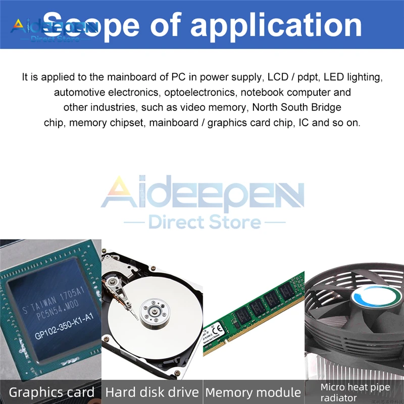 고품질 열 전도도 GPU CPU 방열판 냉각 전도성 실리콘 패드 열 패드, 200mm * 400mm * 0.5mm, 1/1.5mm, 2/2mm, 3mm, 4mm