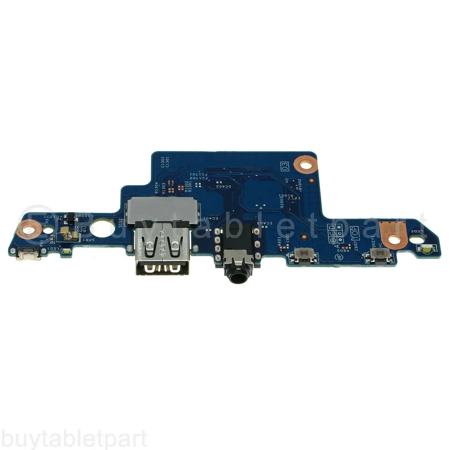 

JIANGLUNUSB Audio Jack Power Button Board For HP ENVY X360 M6-AQ M6-AQ105dx 856808-001