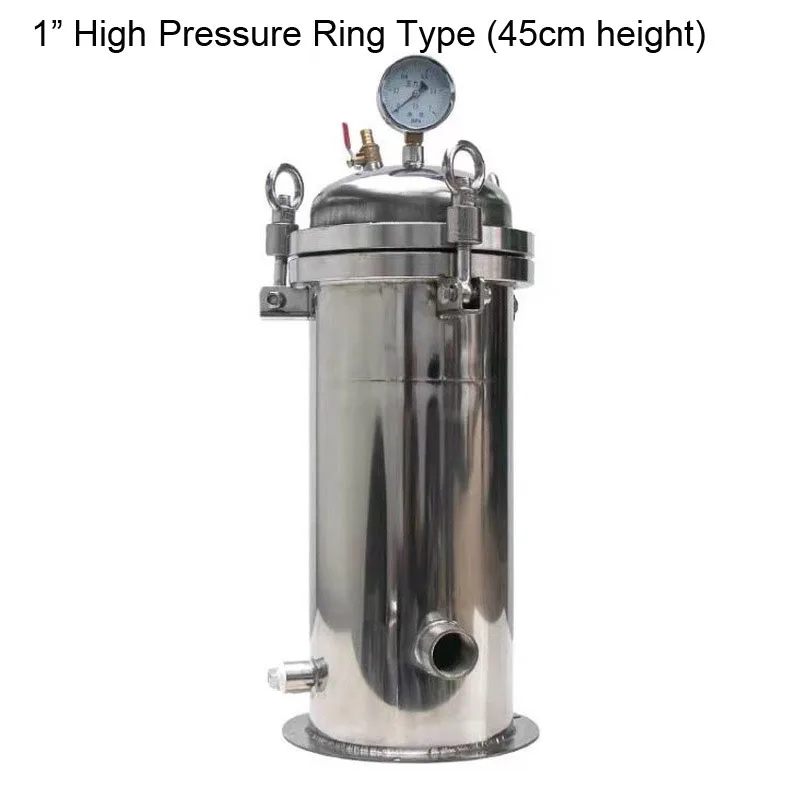 Stainless Steel Bag Diesel Filter Precision Gasoline Sewage Oil Filtering Electrophoresis Filter Barrel