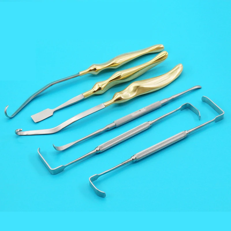 

Costal cartilage six-piece nose shaping instrument costal cartilage stripper hook stripper double end left and right shovel type