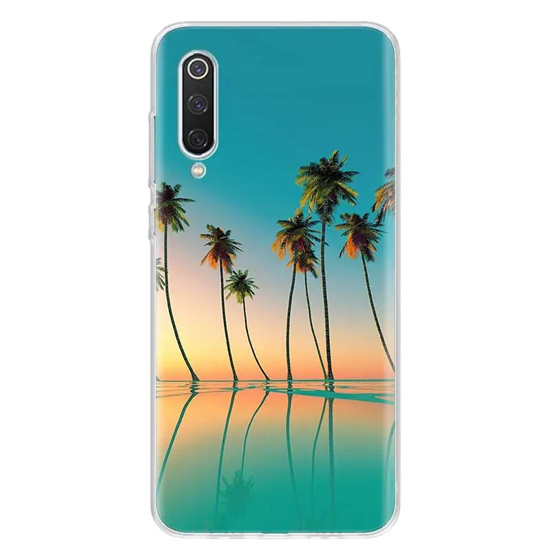 Sea Tropical palm trees Beach Phone Case Cover for Xiaomi Redmi Note 13 12S 12 11 11S 11T 11E 10 Pro 10S 9 9S 9T 8 8T 7 Plus Pri