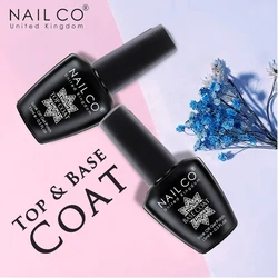 NAILCO New Base Top Coat UV Gel Gelpolish Soak Off Lakiery Hybrydowe Vernis Nail Art Gel Nail Polish Primer Lacquer Nails Gellak