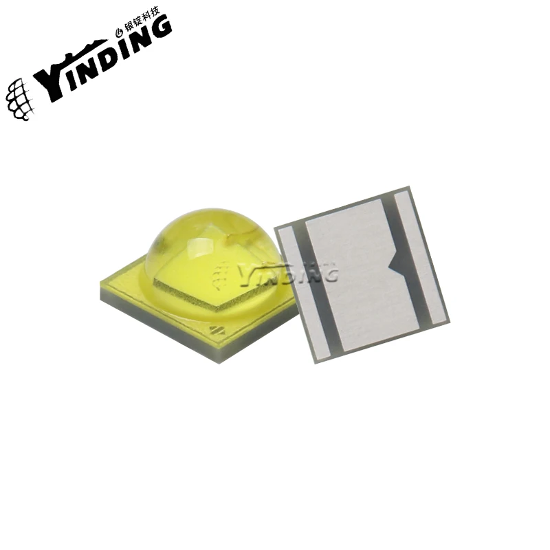 Imagem -03 - de Alta Potência Led Light Emitting Diode 6500k Frio Luz Branca Lanterna Fonte de Luz 3535 Farol Pavio Pcs Xml3 15w