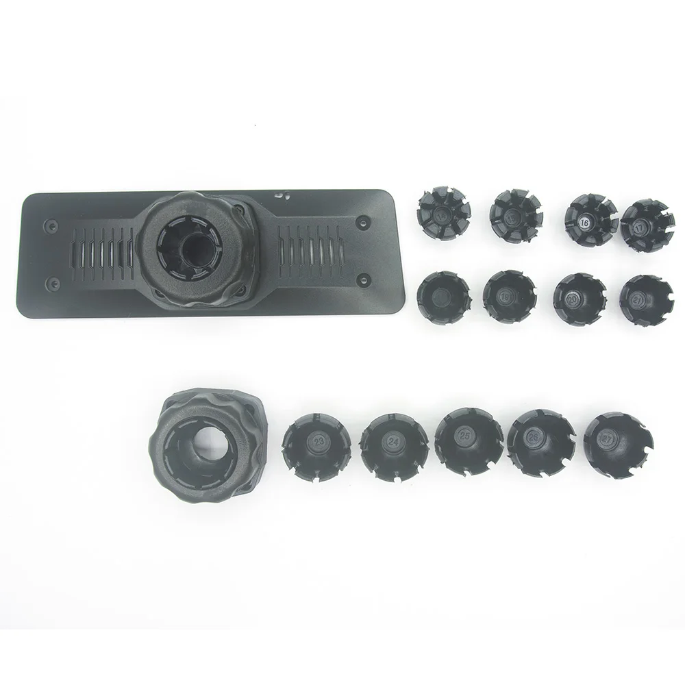 Universal Car Mirror Dash Cam Mount Connector with Special Backplate Panel for Car DVR Instead of Strap