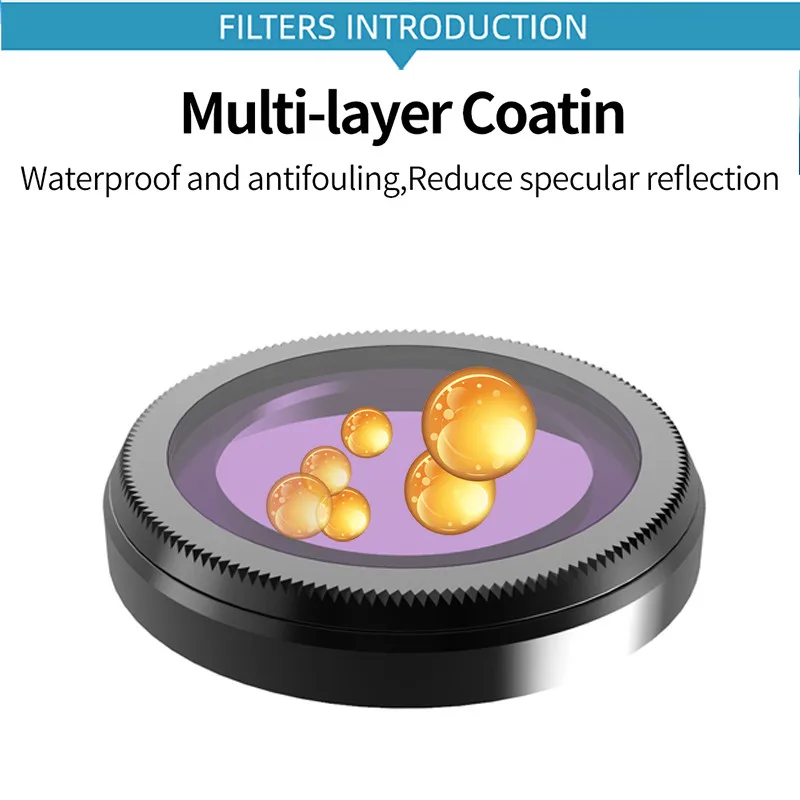 مرشح الطائرة بدون طيار ل Hubsan Zino 2/2 +/Plus STAR/CPL/ND4/ND8/ND16/Night/ND8PL/ND16PL/ND32PL/ND64PL مجموعة ملحقات عدسات الكاميرا