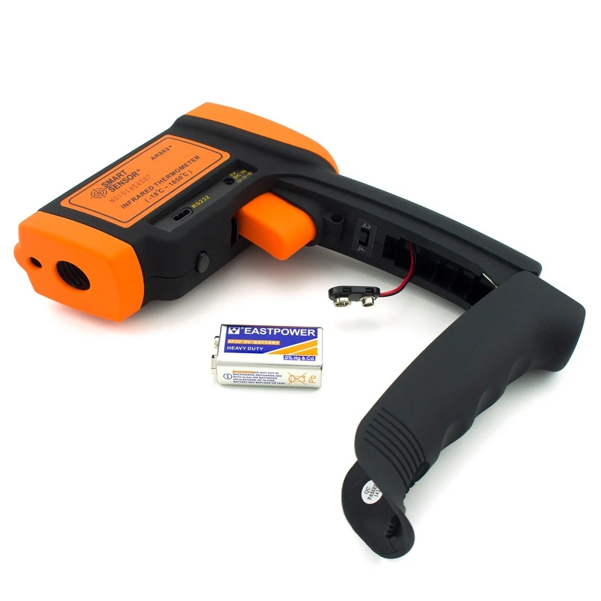 الذكية الاستشعار AR882 + عدم الاتصال الأشعة تحت الحمراء ميزان الحرارة الرقمي مع USB RS232 عالية الدقة درجة حرترة تحت الحمراء بندقية متر