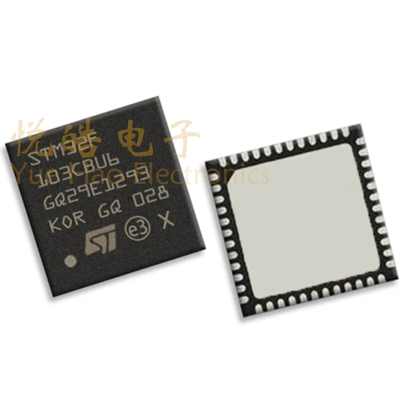 STM32F103CBU6TR STM STM32 STM32F STM32F103 STM32F103CB STM32F103CBU6 IC MCU 32BIT 128KB FLSH UFQFPN-48 Chipset