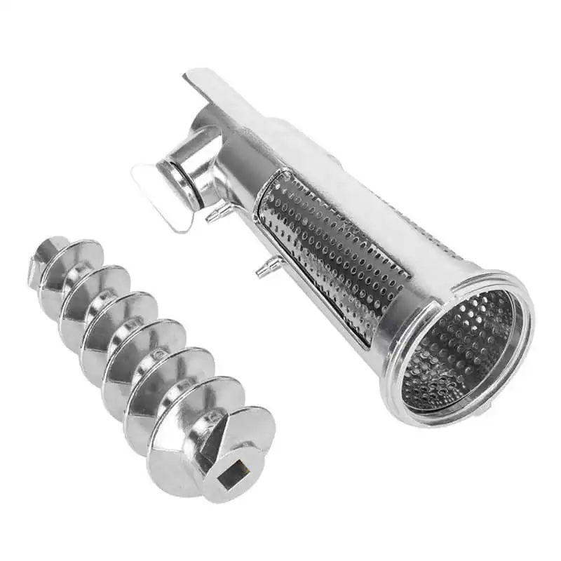 Meat Grinder Tomato Juicer Screw Shaft Filter Sleeve Baffle Accessories for Mixer Attachment Kitchen Juicer Parts