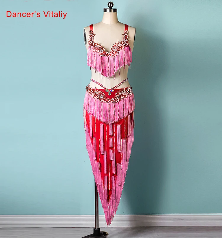 

Belly Dancing Outfit SENIOR Exotic Dancewear Belly Dance Bra Suit Customize Adult Child Dance Professional Performance Set