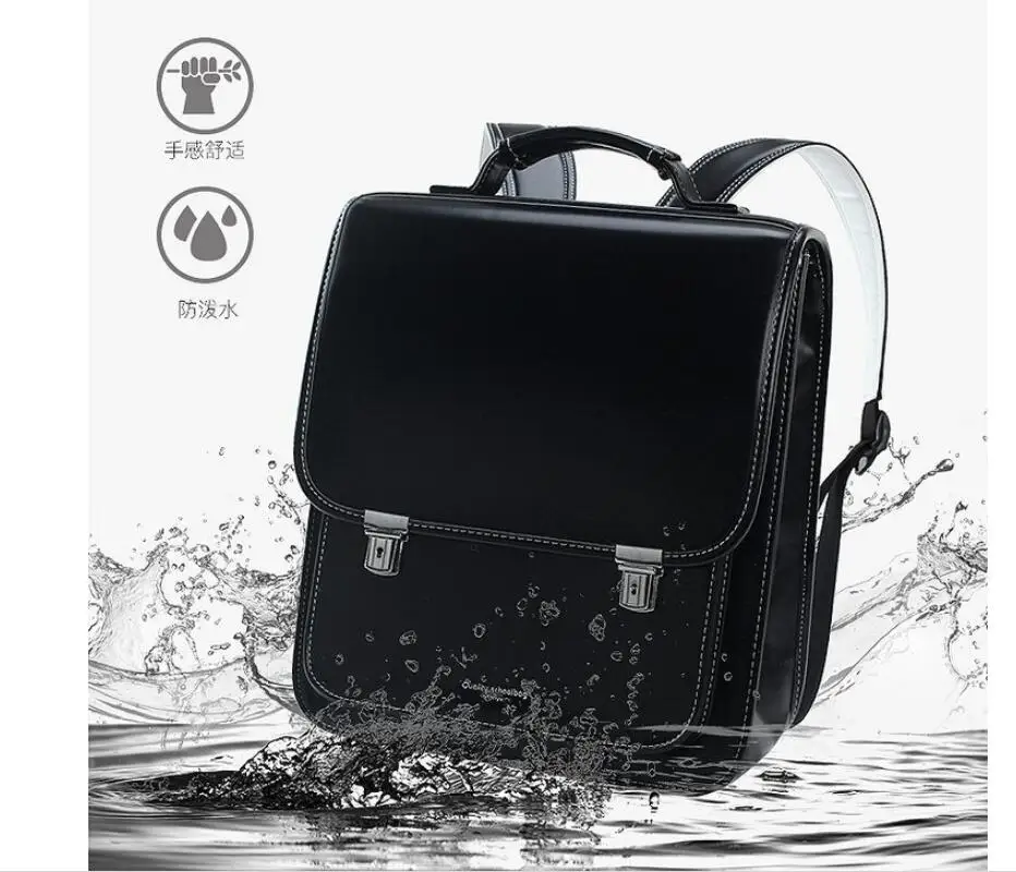 Children PU Japan school Bag students backpack bag for girls Japan School Backpack for boys kids Orthopedic backpack book bags