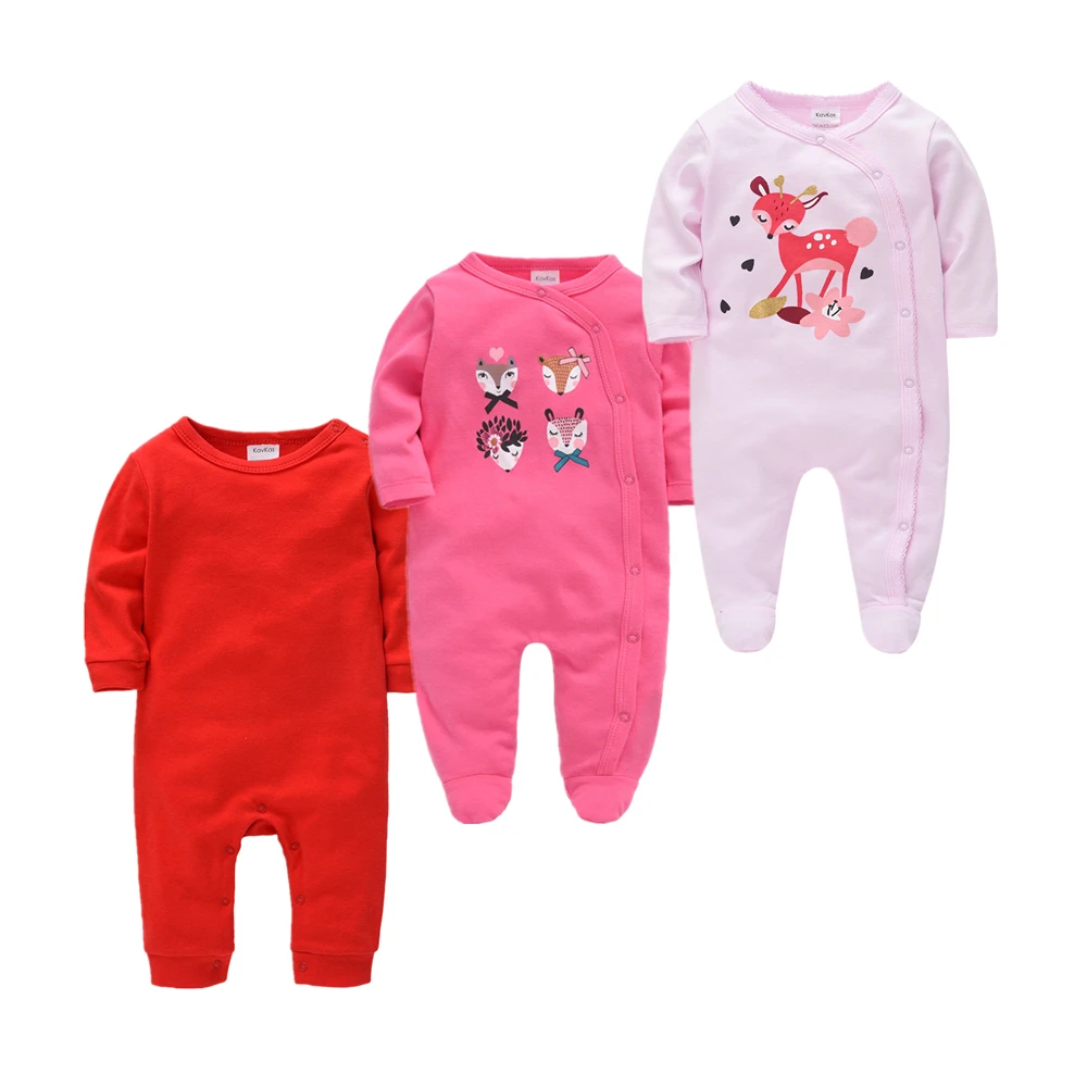 

2020 Baby Pyjamas Rompers Cartoon Roupas Bebe De Infant Baby Clothes Long Sleeve pajamas Toddler Jumpsuits Baby Boy overalls