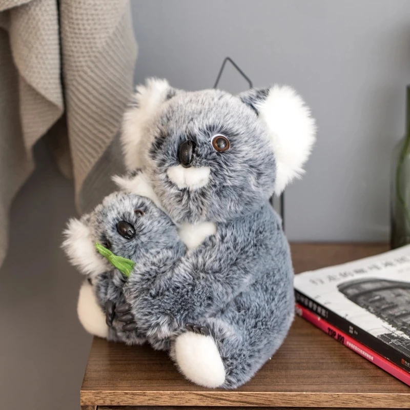 Cuộc Sống Thực Koala Sang Trọng Đồ Chơi Cho Bé Úc Gấu Koala Nhồi Bông Mềm Búp Bê Trẻ Em Quà Tặng Đáng Yêu Cho Bạn Gái Cha Mẹ-trẻ Em Đồ Chơi