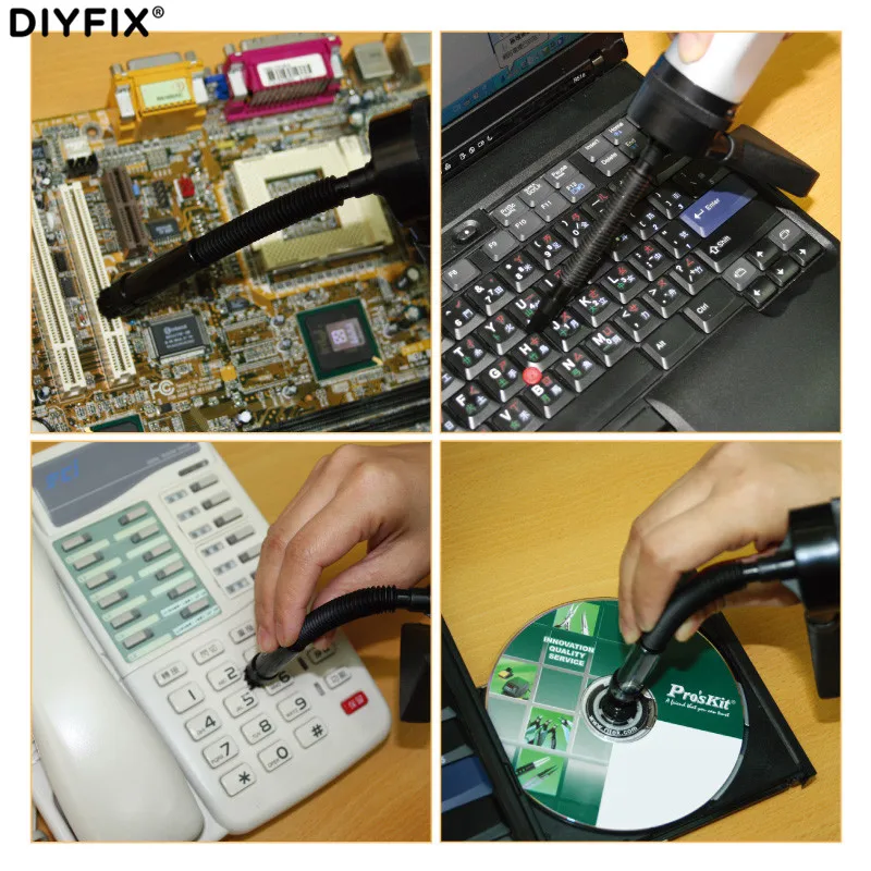 Pro'skit-ポータブルミニ掃除機,MS-C001高圧,ポータブル,クリーニングツール,デスクトップコンピューター用,優れた衝撃吸収