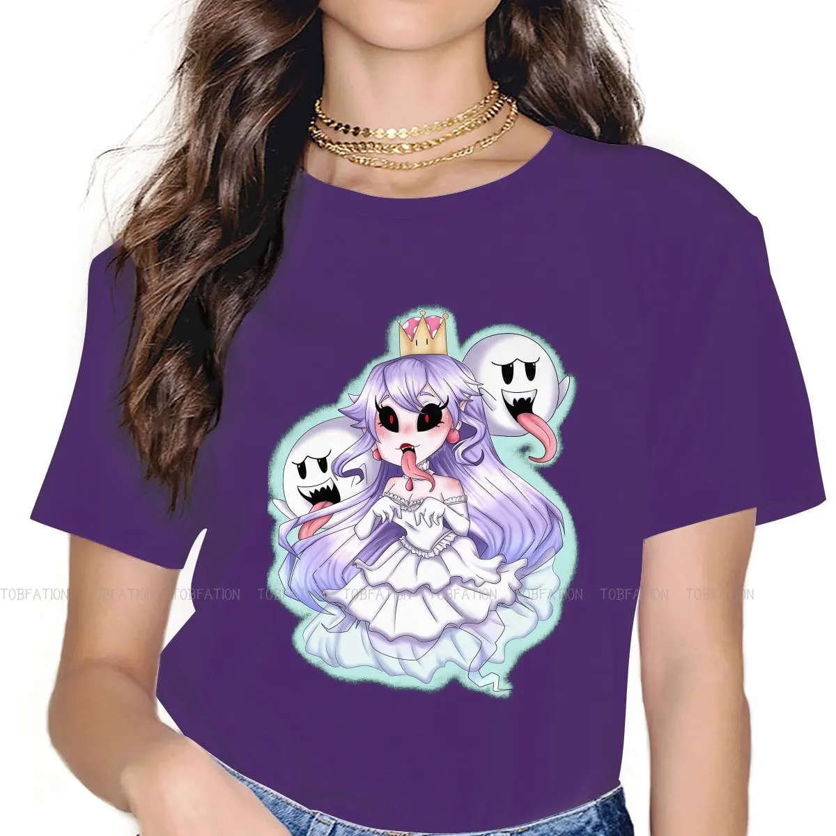 Boosette Classic Unique TShirt for Girl Princess Peach Hip Hop Gift Idea  T Shirt Stuff Hot Sale