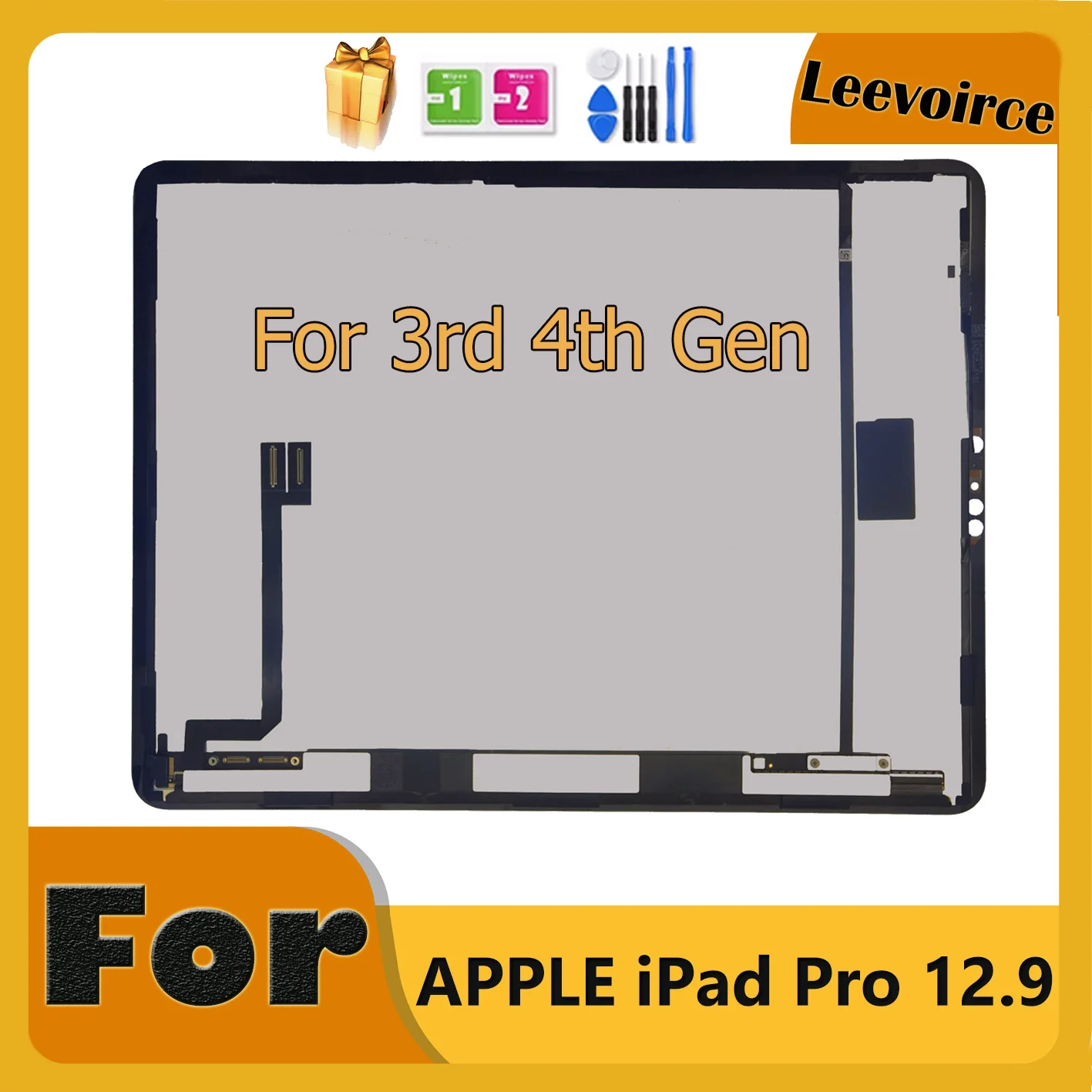 Tablet Display Replacement For iPad Pro 12.9 3rd Gen A1876 A1895 A2014 A1983 4th Gen A2229 A2069 A2232 A2233 LCD Touch Screen