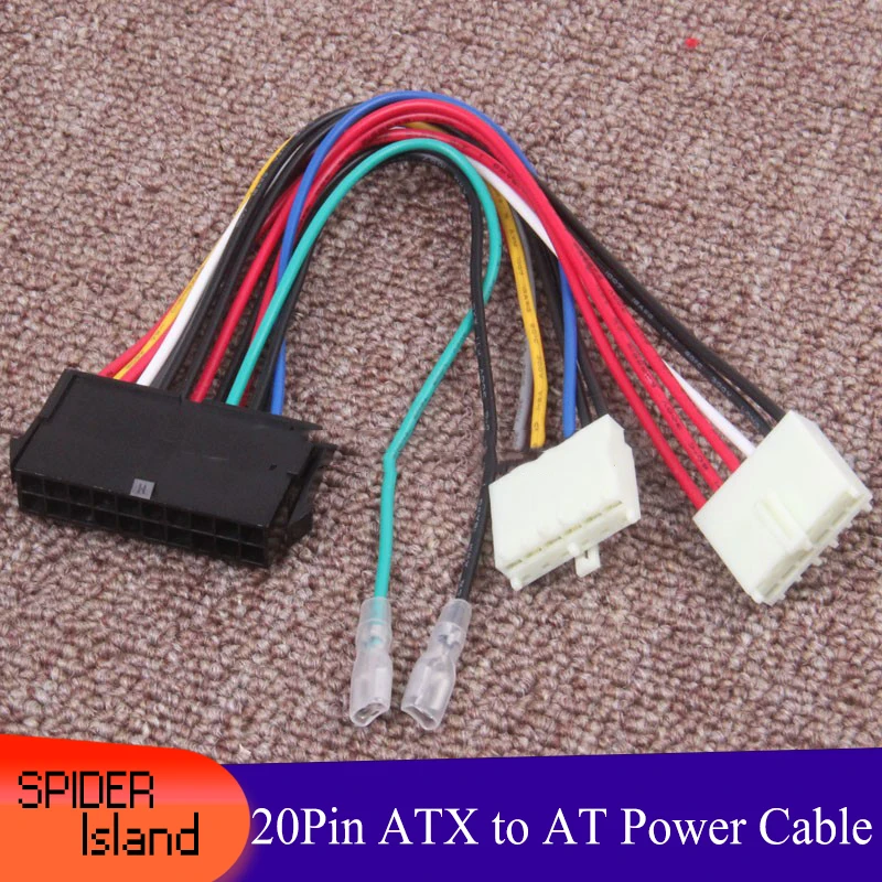 

ATX to AT Power Cable Power Adapter Cable Ordinary Power Supply 20Pin to ATX Adapter Cable