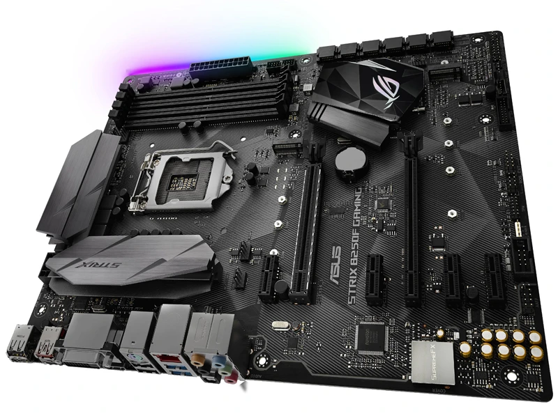 Imagem -05 - Asus-rog Strix B250f Placa-mãe Gaming Desktop Soquete Lga 1151 Ddr4 B250 Sata3 Usb 3.0