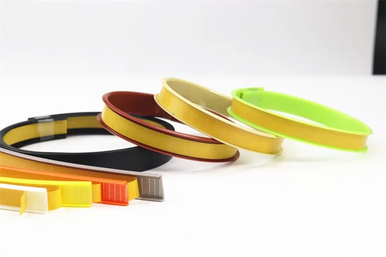 Adhesive U Edge Banding Edging Edgeband White Beige Gray Black Red Blue Green Yellow odd