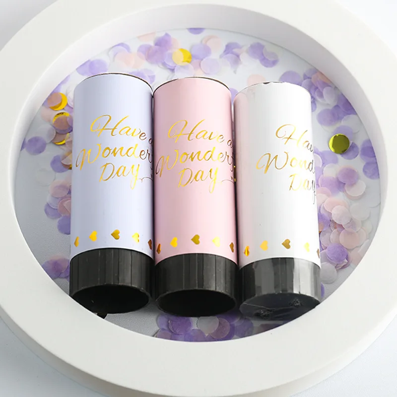 Birthday Party Decor, Handheld Spring Spread Flowers Tube, Wedding Fstive Scene, Graduation Decor, Spray Confetti, Paper Cup