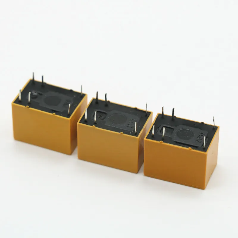 10pcs/lot Relay HK4100F-DC24V-SHG HK4100F-DC12V-SHG HK4100F-DC5V-SHG HK4100F-DC03V-SHG 3V 5V 12V 24V 3A 6pins Mini Power Relays