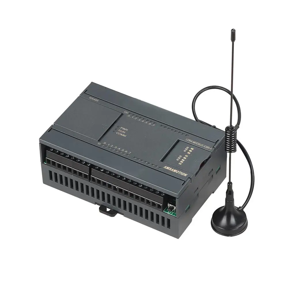 LORA Modul Nirkabel Remote Control Transmisi Transparan Komunikasi MODUBUS LORA-MODBUS-IO8R-A Digital 8I 8O Analog 6I 1O