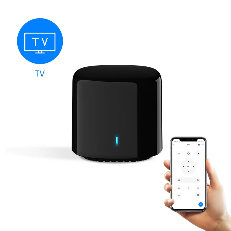 

BestCon BroadLink RM4C mini Wireless Smart Universal Remote for TV, works with Google Home, Alexa