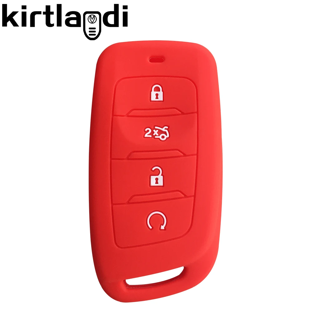 Silicone Key Cover Case Shell for Changan CS35 CS85 COUPE CS95 CS75 plus 2019 2020 4 Buttons Remote Auto Accessories Protective