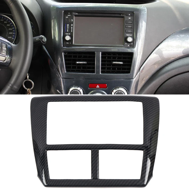 Voor Subaru Wrx Sti 2007-2013 Carbon Stijl Interieur Dashboard Console Handgrepen Bowls Venster Lift Schakelaar Knop Panel Cover trim