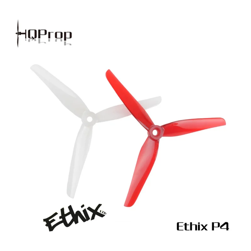 HQPROP Ethix P4 Candy Cane Prop 5140 5.1X4X3 3-Blade PC Propeller for RC FPV Racing Freestyle 5inch Drones DIY Parts