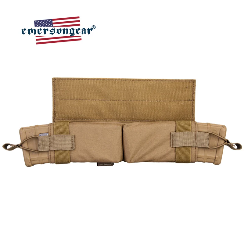 Emersongear Tactical Mag Pouch Bag Side-Pull Magazine Pouch M4 Rifle Molle Hook Loop Hunting Airsoft Gear