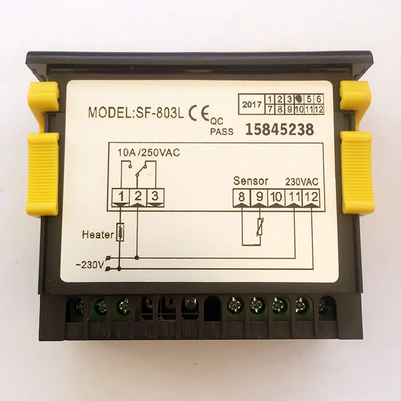 SF-803 SF-803L Digital Display Thermostat Dedicated Heating Cabinet / Station Temperature Controller Accessories 230V