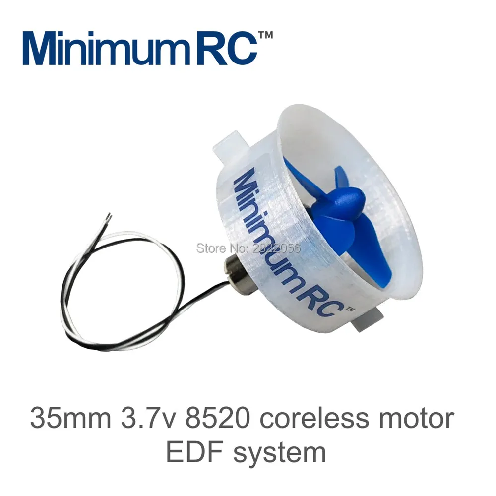 

MinimumRC 35mm culvert fan system 3.70v 1s culvert fan for 25-40g aircraft for mini RC Airplane