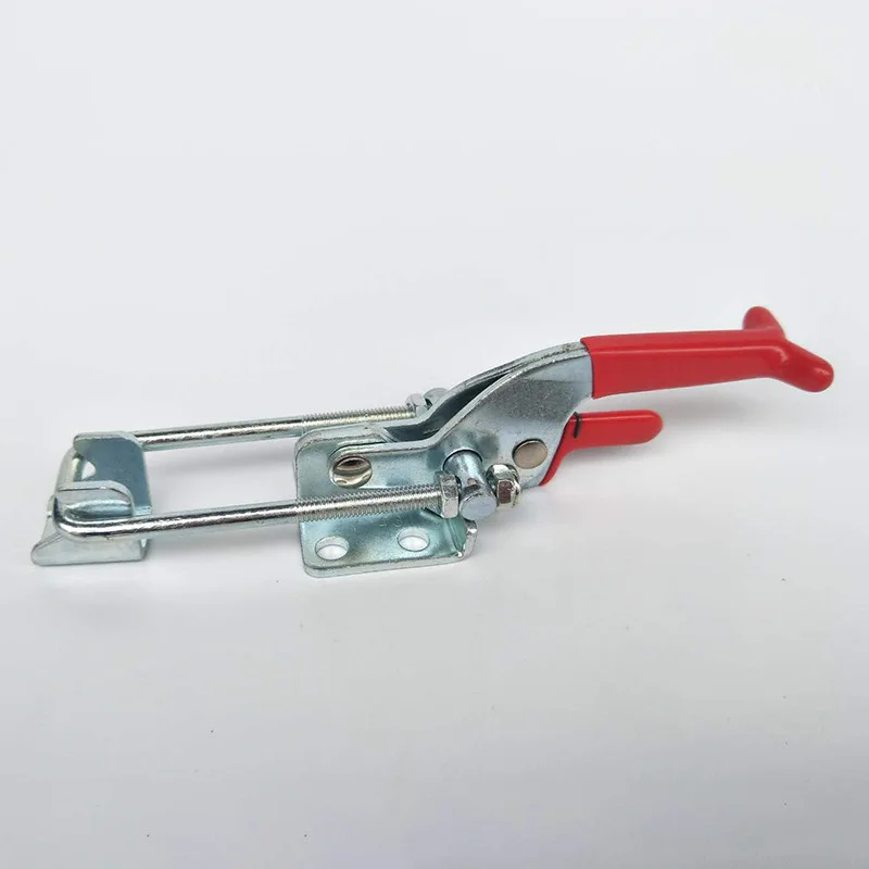 180 Degree Adjustable Toggle Latch Catch Quick Hasp Lock Cabinet Boxes Lever Handle Hasp for Sliding Door Furniture Hardware