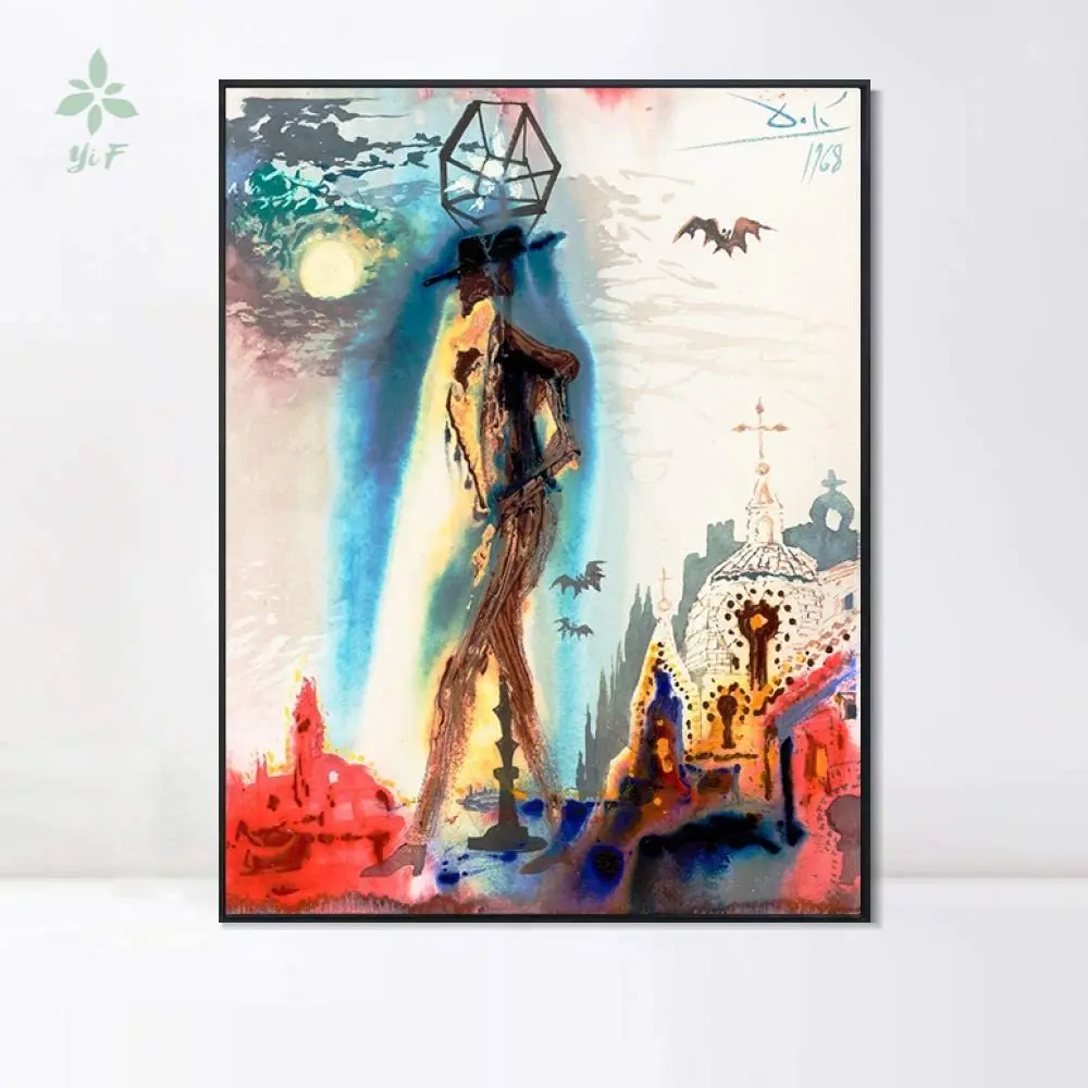 Canvas Don Jose By Salvador Dalí Wall Art Living Room Home Office Decorations