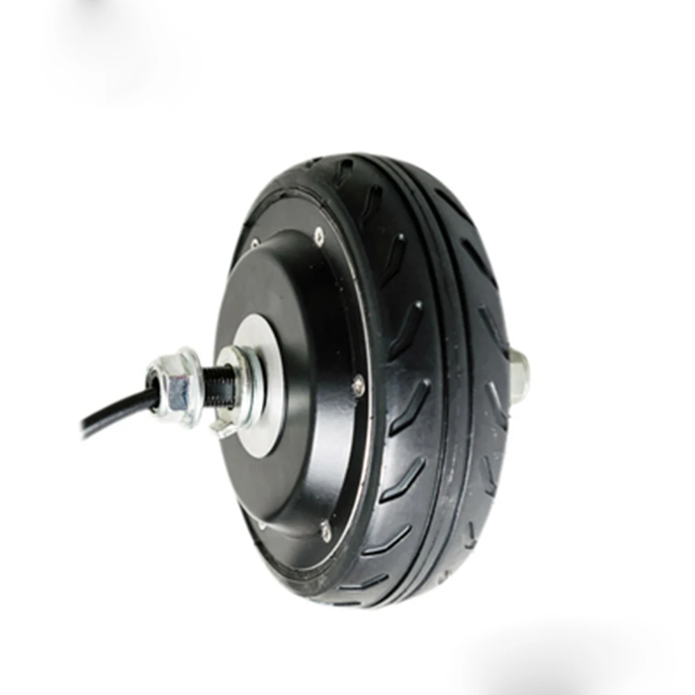 5 inch wheel hub motor, 24v-36v, 200w, 350w, carbon fiber, light truck motor double shaft/single shaft hub motor