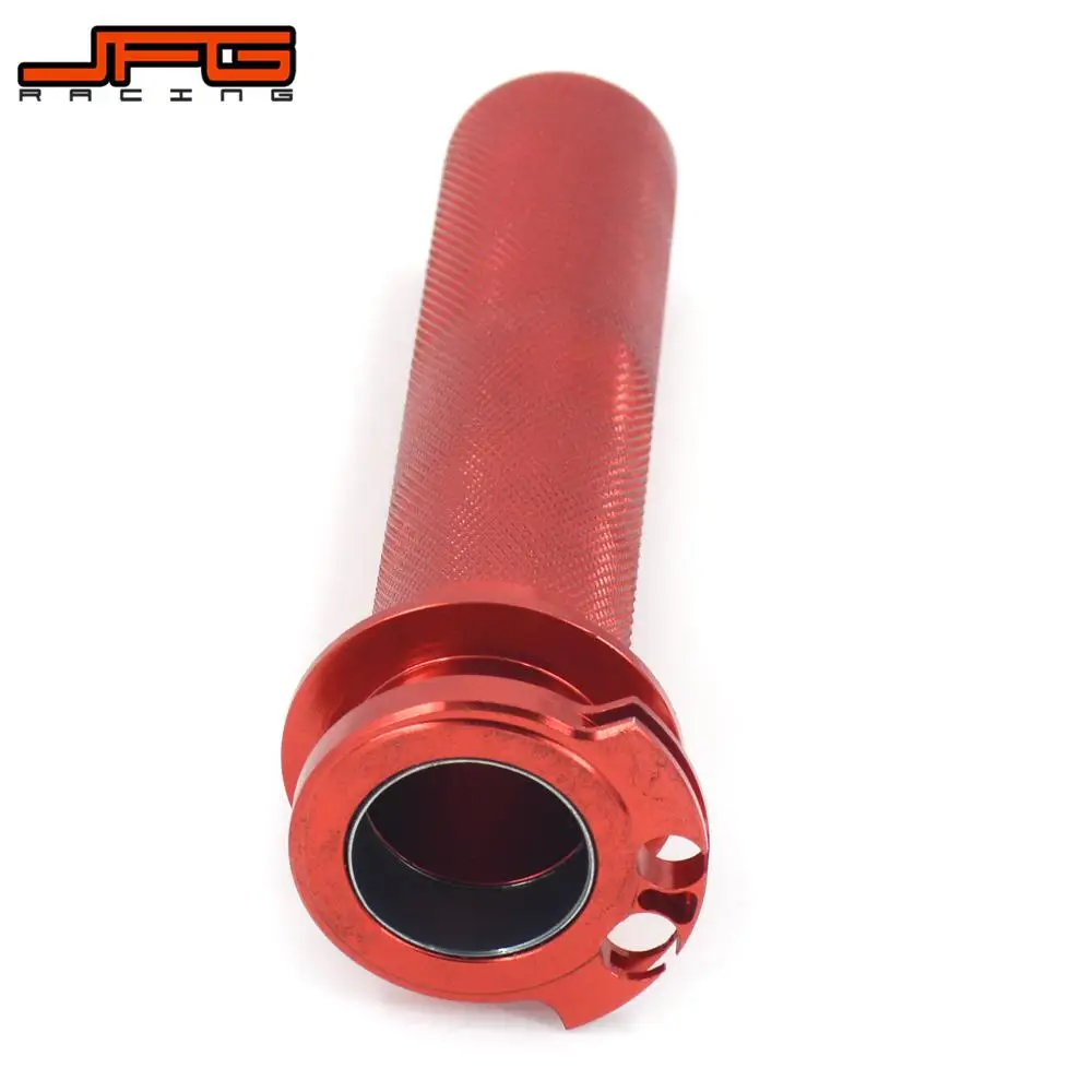 Motorcycle CNC Aluminum Twister Throttle Tube For HONDA CRF250R CRF250X CRF450R 2004-2017 CRF450X 2005-2017 CRF450RX 2017