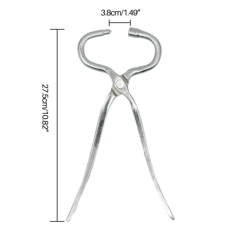 Livestock Farm Animal Cattle Nose Piercing Device Nose Ring Carrying Plier Stainless Steel Cow Nose Puncher Ranch Farm Supplies