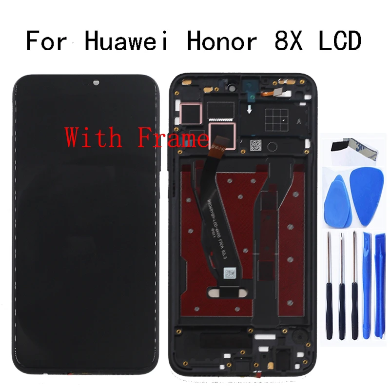 

6.5"Original For Huawei Honor 8X JSN-L21 JSN-AL00 JSN-L22 LCD Display Touch screen digitizer Replacement For Honor 8X Repair kit