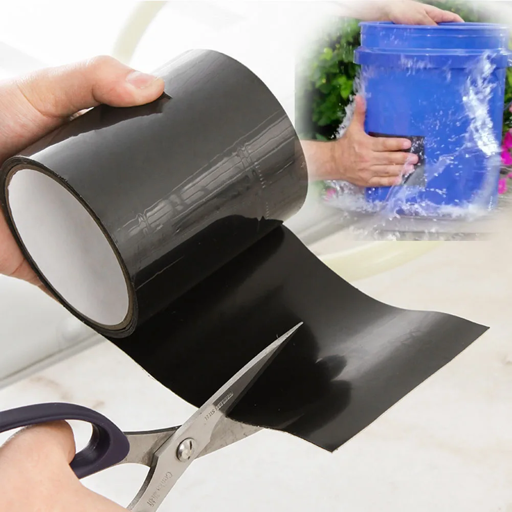 150CM Super Strong Fiber Waterproof Tape Stop Leak Seal Repair Tape Performance Self Tape Fiberfix Adhesive Tape Repair Tool