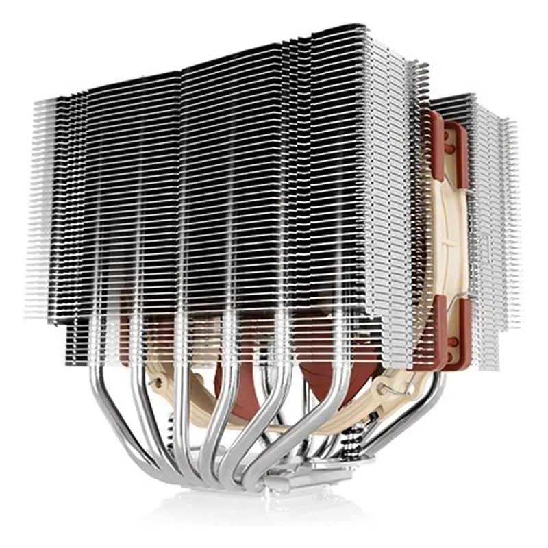 Imagem -03 - Noctua Nh-d15s Cpu Radiator Heat Pipes Torres Gêmeas Ultra-silencioso Multiplataforma 1151 2011 Amd Ventilador Duplo A15pwm