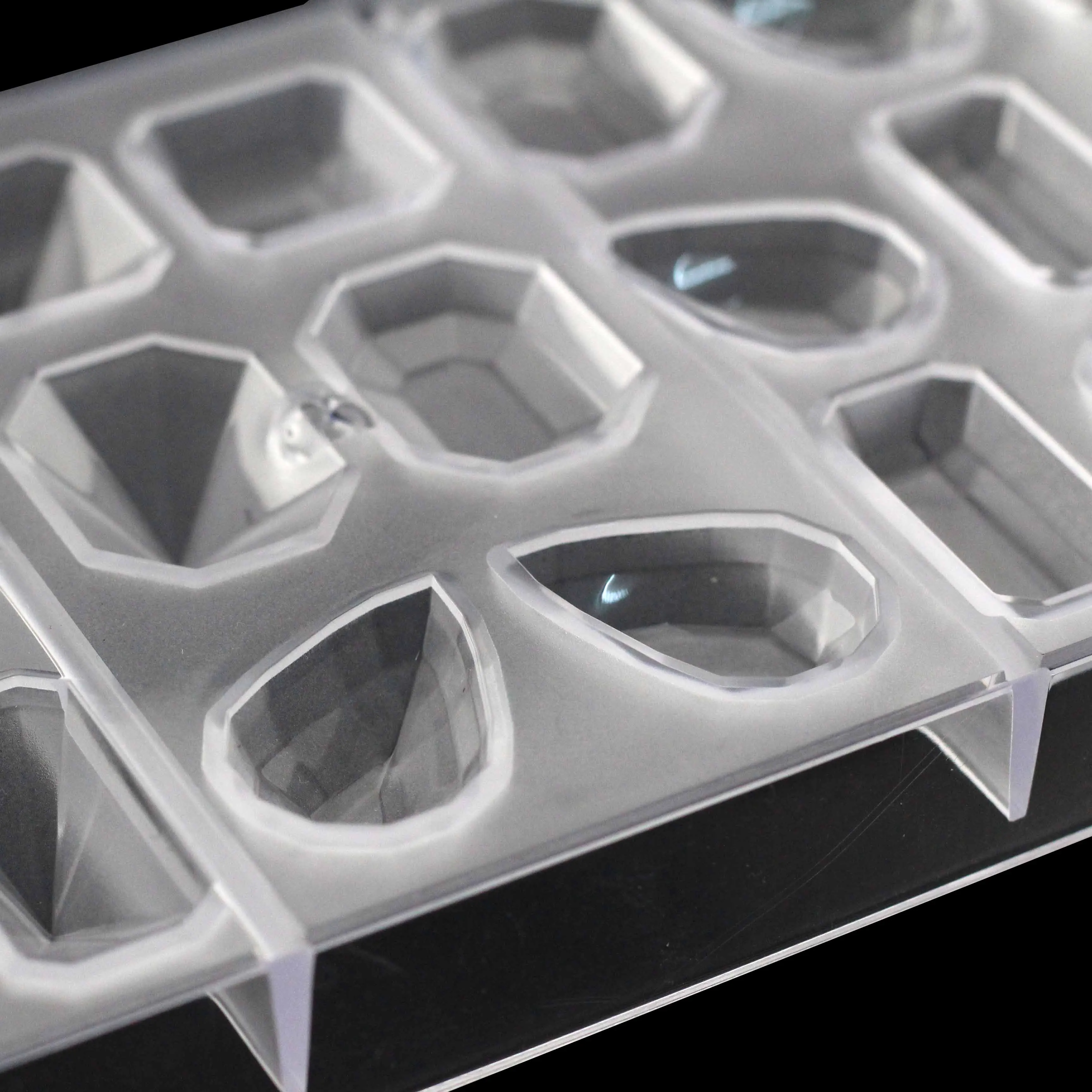 Diy Gem Shape Polycarbonate Chocolate Mold, Baking Candy Confectionery Tool Baking Candy Cake Decoration Chocolate Mold image 6