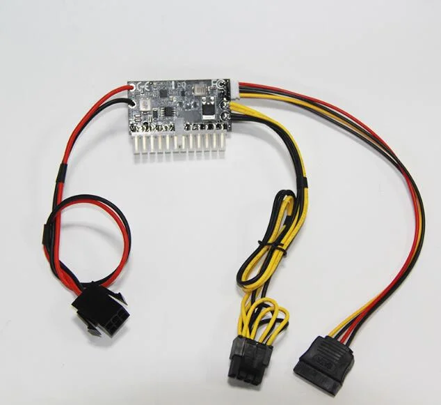 Wejście DC / 6pin 12V wysokiej mocy pico DC-ATX 300W ATX 24Pin mini ITX PSU pico dla komputer stancjonarny serwera sieciowego — zdjęcie produktu 5