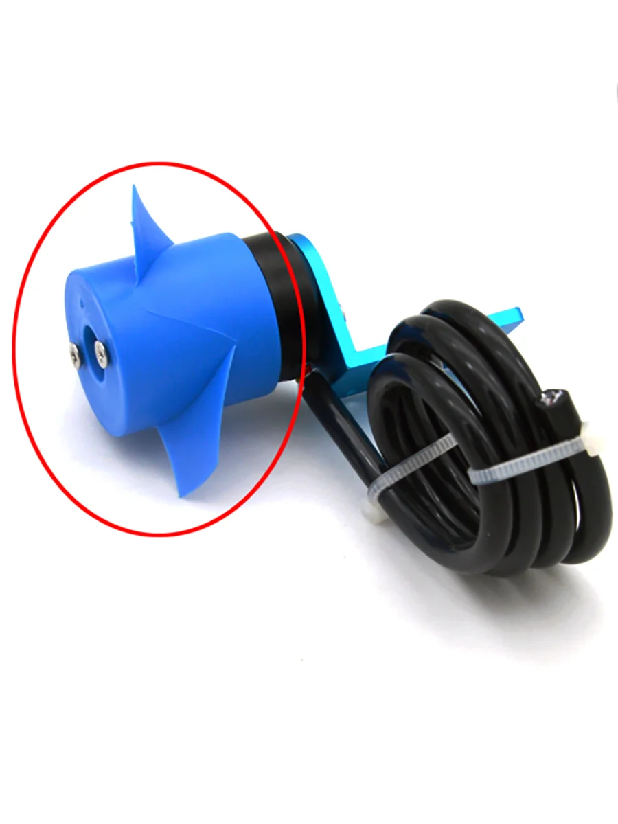 Hélice de 60mm para a mão direita e esquerda, adereços para propulsor, 28mm, motor de rotor externo, rc, barco rov, 1 peça