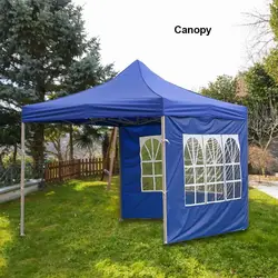 Garden Canopy Wall Panel Rainproof Shading Shelter Transparent Tent Cloth Rome Window Tent Shading Fence For Tents